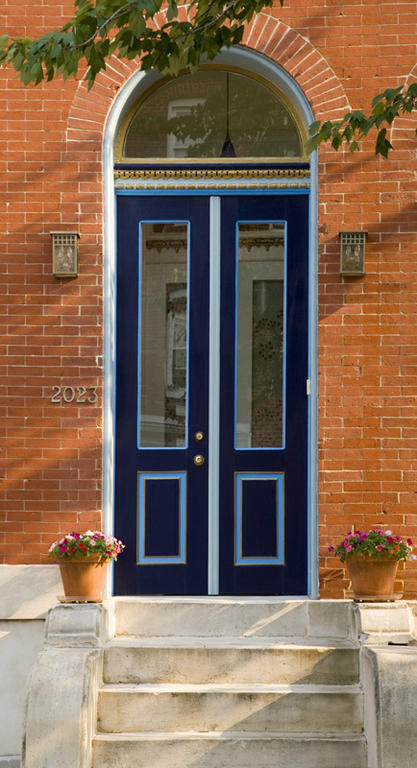 Blue Door On Baltimore Bed And Breakfast Eksteriør bilde